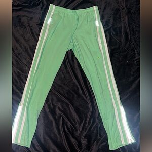 Green Nike sweatpants